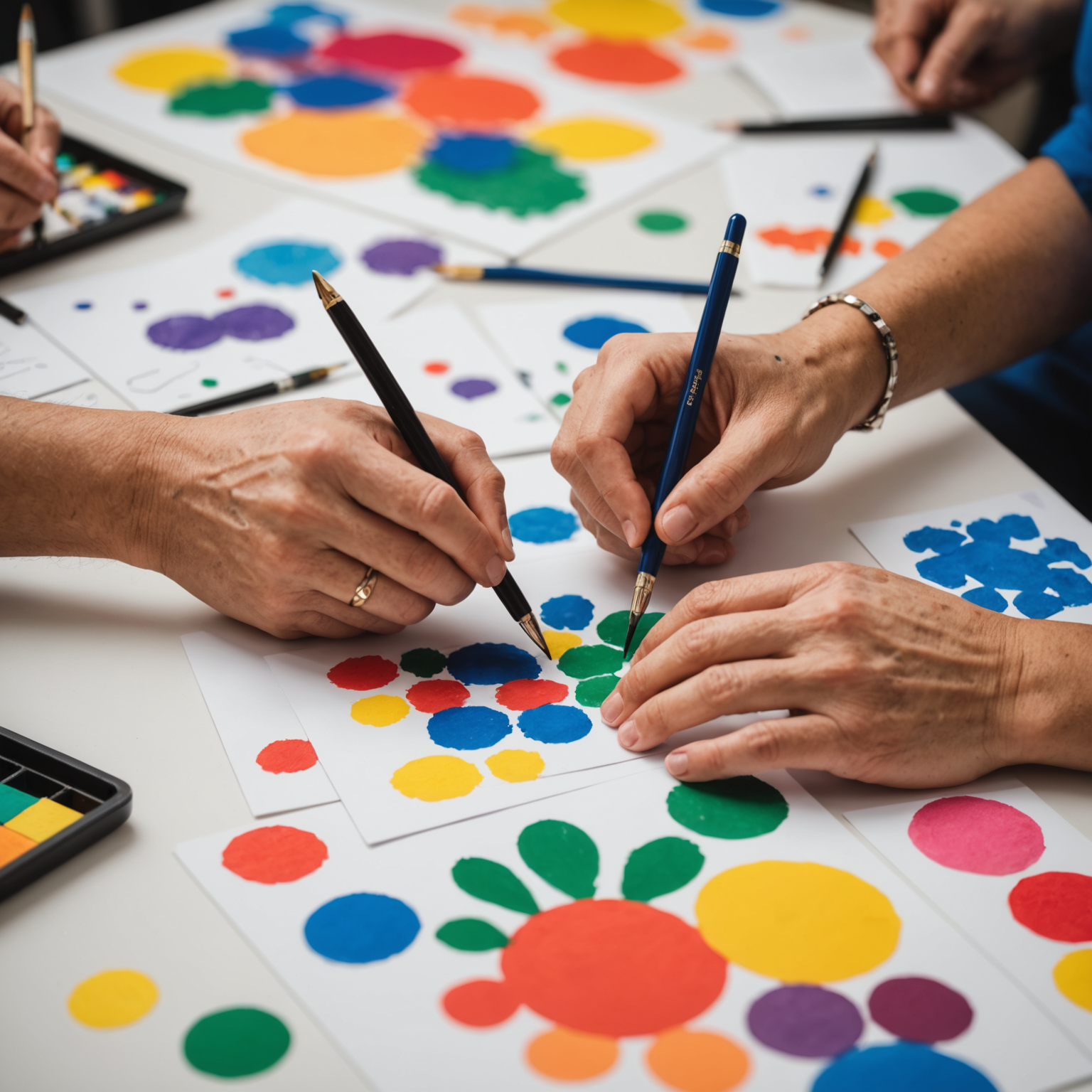 Beyond Words: Unlocking Therapeutic Breakthroughs Through Simple Art Activities